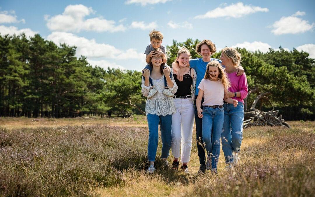 Familie fotoshoot Bussumse hei