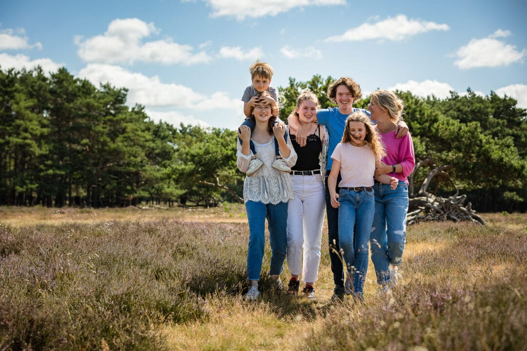 Familie fotoshoot Bussumse hei